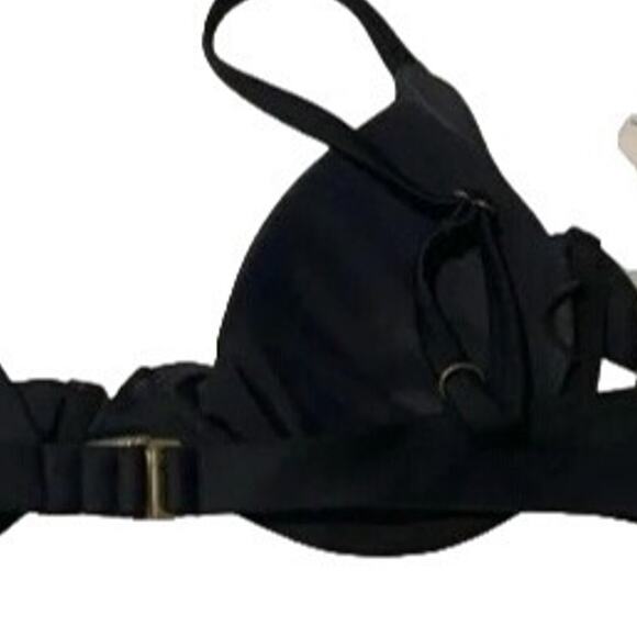 NWT Andie The Sicily Top Underwire Hook Closure Removable Cups XS Black #3690 - Picture 11 of 15